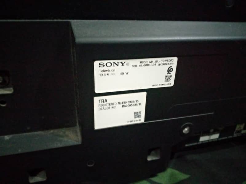 Sony 32inch smart led 10