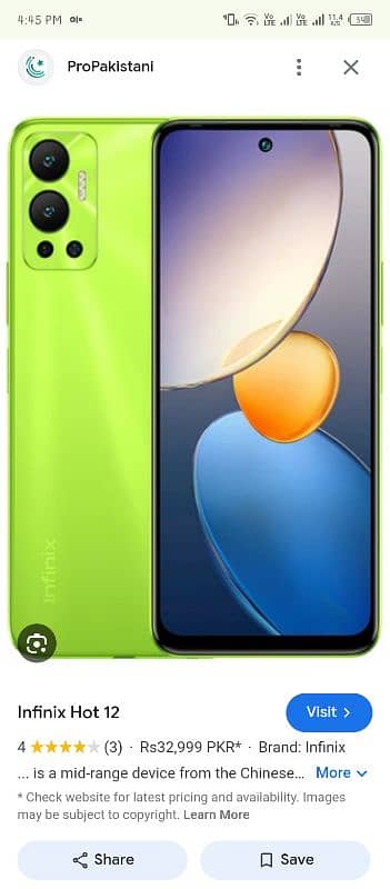 Infinix hot 12 6