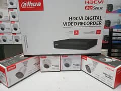 cctv | 4 Cameras Package | Security Cameras | dvr | Dahua | HD