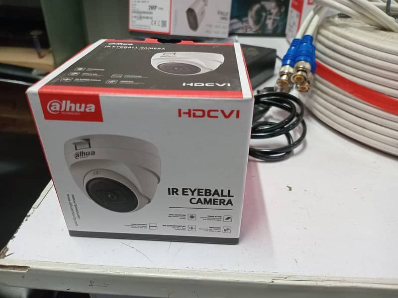 cctv | 4 Cameras Package | Security Cameras | dvr | Dahua | HD 3