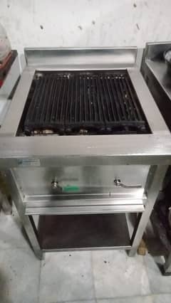 Gass Grill with stones