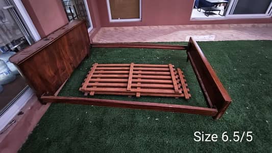 Double Bed Wooden Origional