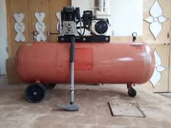 Sale of whole setup for workshop Air Compressor,Tire changer,etc.