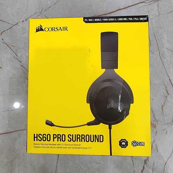 Corsair HS60 PRO Surround 7.1 Gamming Headset 1