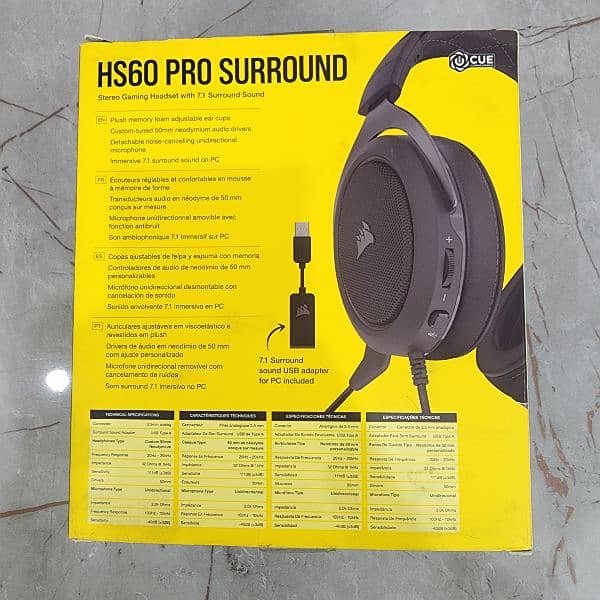 Corsair HS60 PRO Surround 7.1 Gamming Headset 3