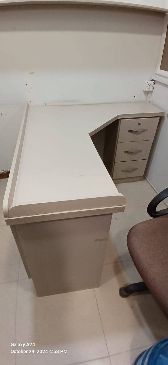 Office Executive Table with Draws 3