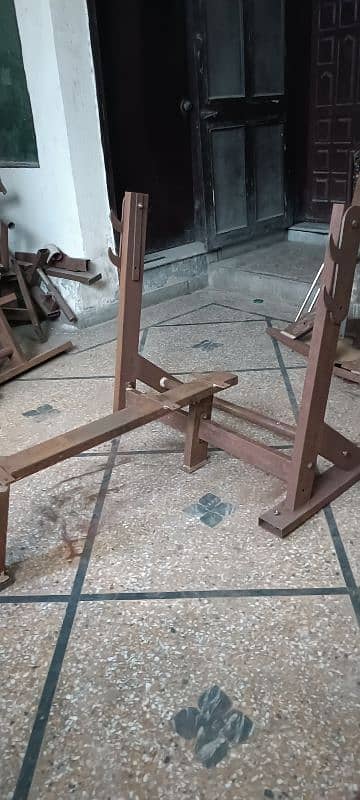 Newly Made Gym Equipment for Sale   high-quality materials. Unpainted, 5