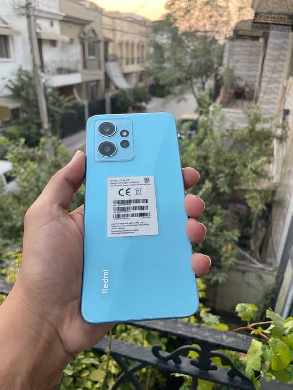 Mi Redmi Note 12 8/128 With Box&Original Charger Official PTA Approved 1