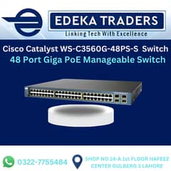 Cisco Catalyst WS-C3560G-48PS-S – 48-Port