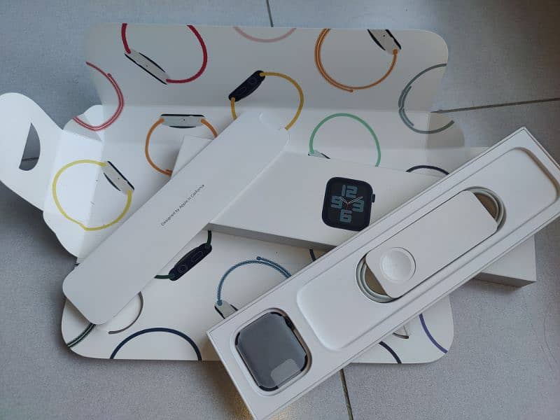 ORIGINAL APPLE WATCH SE 2ND EDITION, CELLULAR, 44MM, MID NIGHT 4