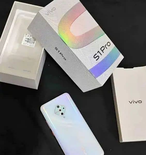 VIVO S1 PRO with box Charger 2