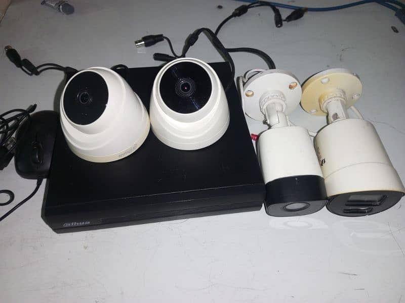 Old setup cctv cameras dahua brand 3