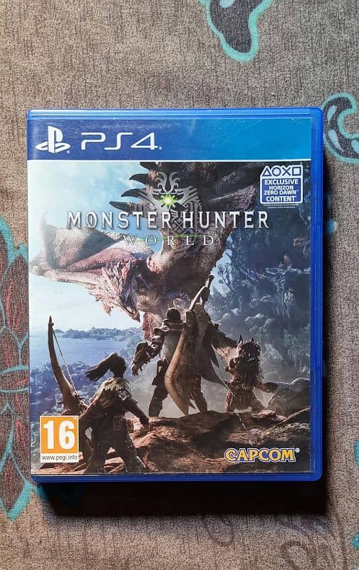 Ps4 games for Sale (witcher, assassins origin, monster hunter) 2