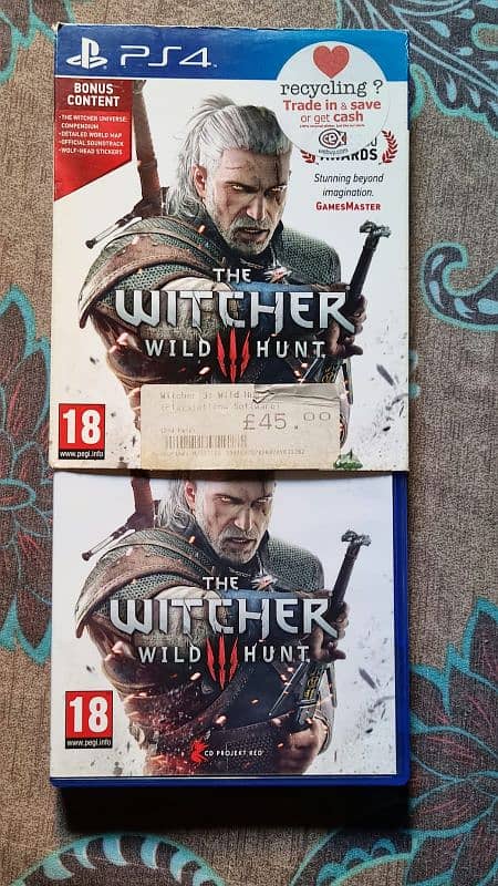 Ps4 games for Sale (witcher, assassins origin, monster hunter) 8