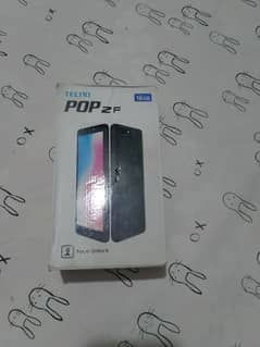 Tecno pop 2f.  only box