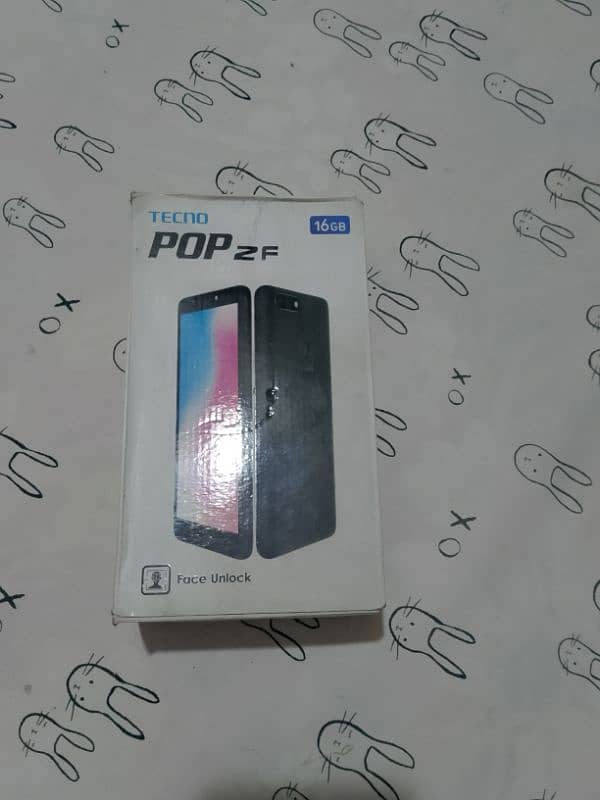 Tecno pop 2f.  only box 0