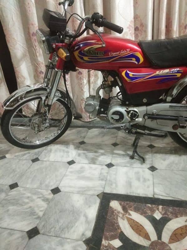 United us 70cc Bike with Best condition 2