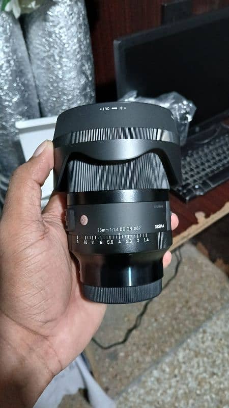 Sigma 35mm f1.4 DG DN just Box Open with 1 year warranty 3