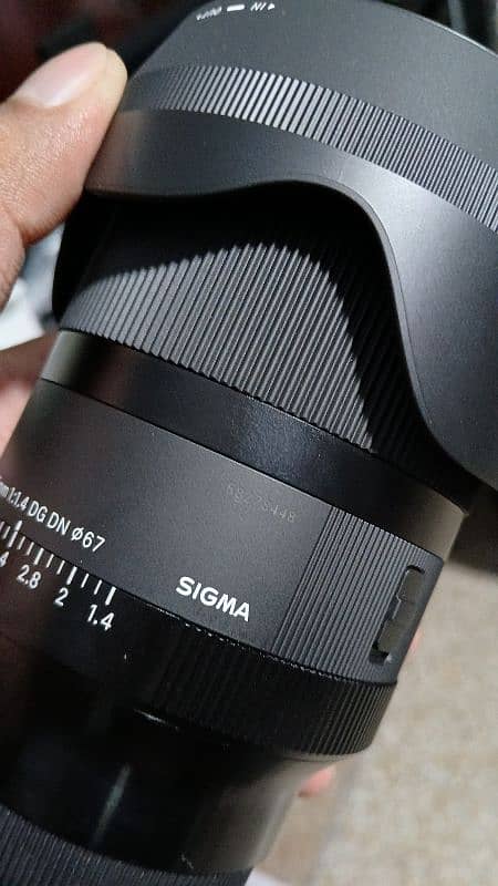 Sigma 35mm f1.4 DG DN just Box Open with 1 year warranty 6