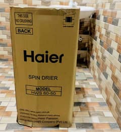 Haier Spin Drier Model HWS 60-50. Weight 6.0KG.