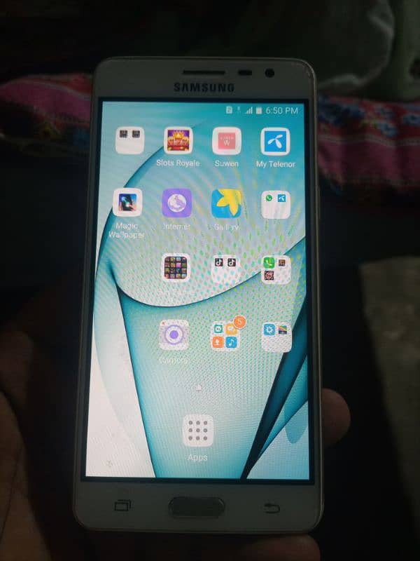 Samsung Galaxy j 3 pro full ok good condition Dule sim pti approval 1