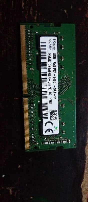 8 gb RAM ddr4(Pc4) Laptop Hynix 3