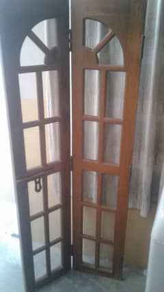 Diyar wood net folding door 0