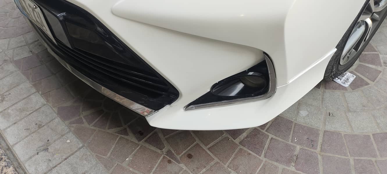 Corolla x front back bumper original 0