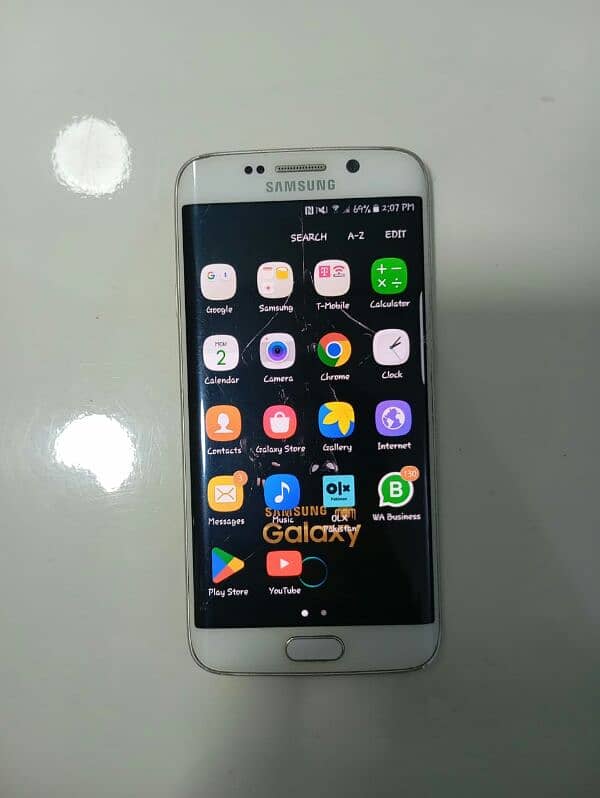 Samsung galaxy s6 edge 3/32 official approved single sim 0