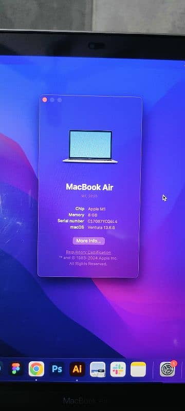 Macbook Air M1 2020 13" 4