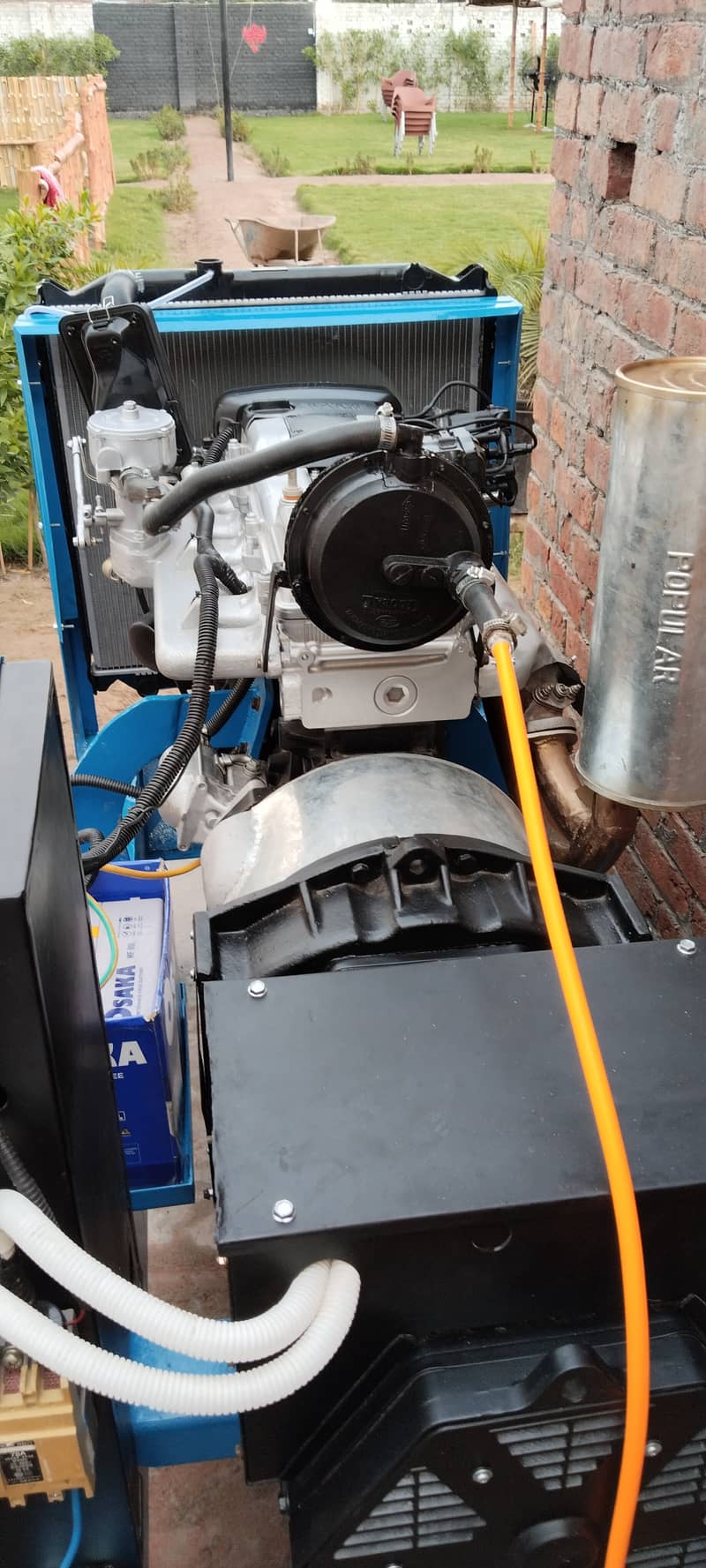 generator 30 KVA gas petrol LPG Toyota engine 2jz 3000cc 8