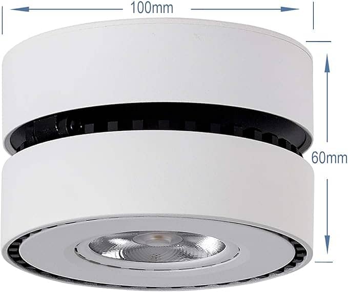 Dr. lazy Indoor 12W LED Adjustable Ceiling Spots Ceiling lamp Ceiling L 1