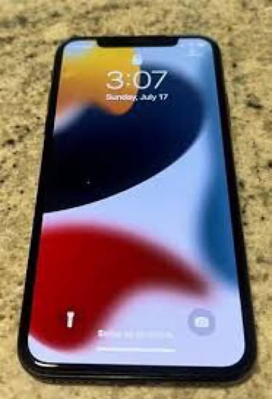 iphone X(256GB) PTA Aprroved 10/9 condition  just panel changed 1