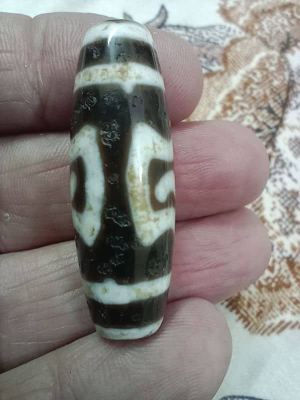 Antique Bat Dzi Bead centuries old 2