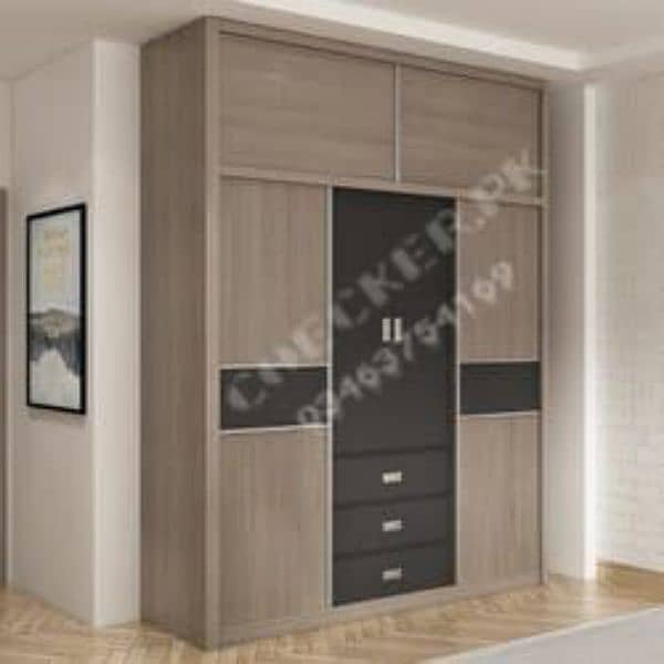 wall cupboard, upper cabinets style wardrobe, full wall armories 5