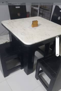 good condition  with marble top