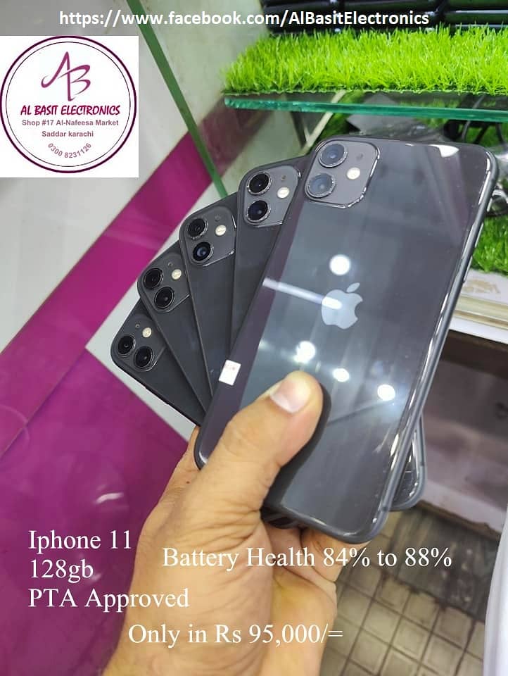 Iphone 11 128gb PTA Approved 1