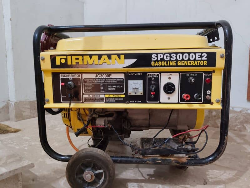 Firman 2.5kva Generator (Good condition) 3