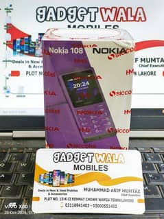 NOKIA 108 NEW OFFICAL BOX PACK