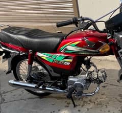 HONDA CD 70 RED 1st Owner, Neat & Clean, 100% ok