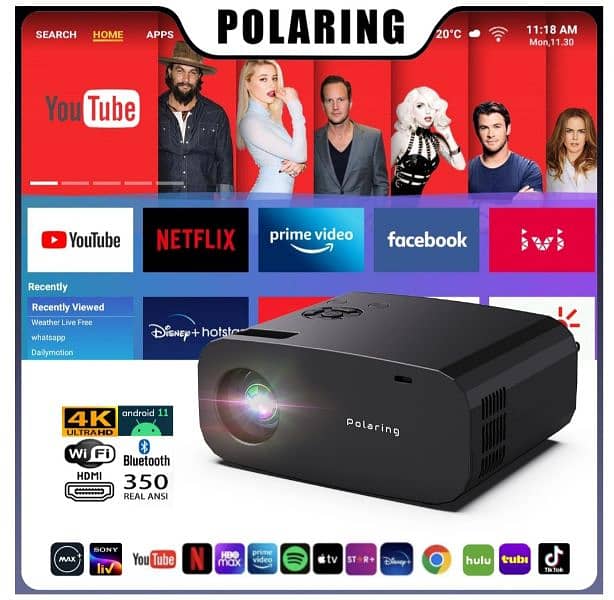 11.11 50 % sale on all Projector android 4k 8k & multimedia box pack 11