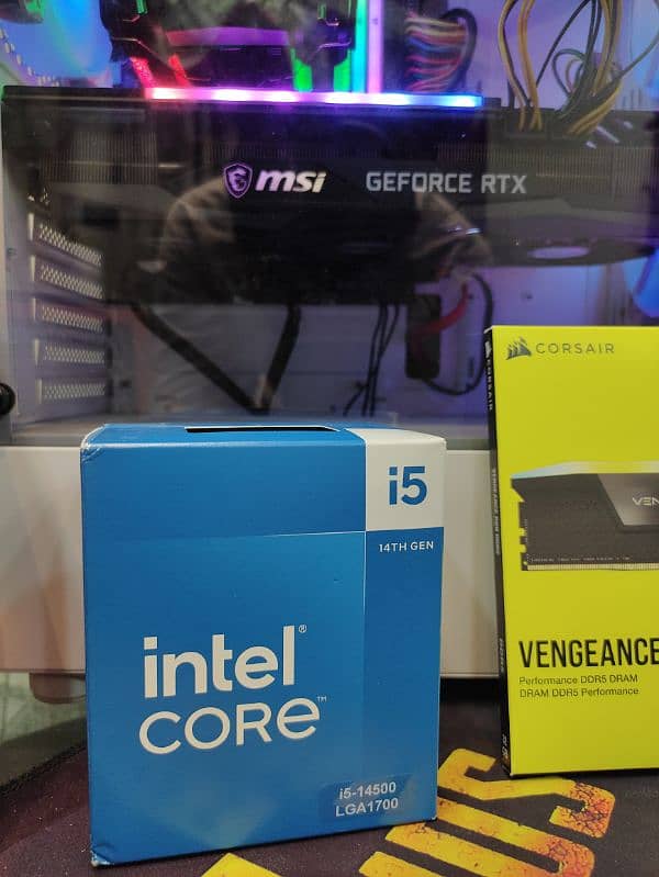 Intel Core i5 - 14th Gen | RTX 3070 8GB DDR6 | 32GB Ram DDR5 Corsair 11