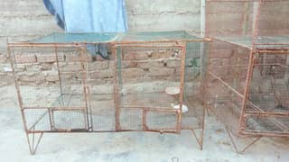 3 iron cages for sale