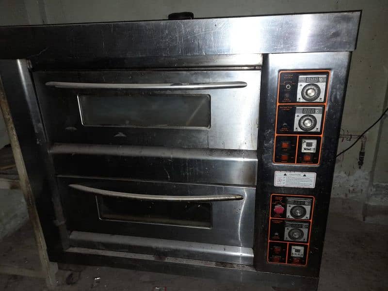 Double Conveyor Pizza Oven + Deep Freezer + Vc Cooler Ovens 1094498433