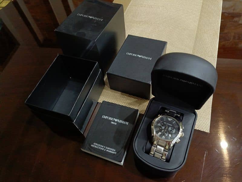 genuine Emporio Armani watch 0