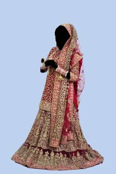 Bridal lehenga.