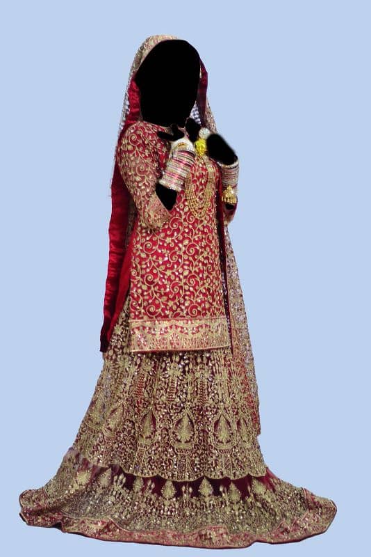 Bridal lehenga. 1