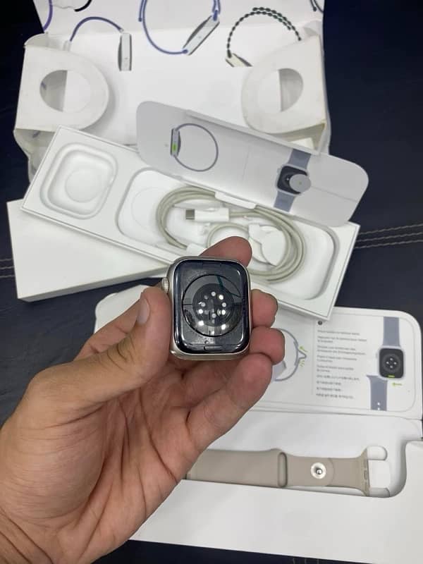 APPLE WATCH SERIES 9 (45MM) ( COMPLETE BOX ) ( UNDER APPLE WARRANTY ) 2