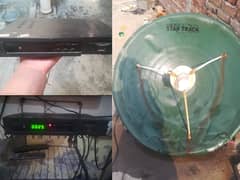 Dish and Tv Receiver for sale All in good condition