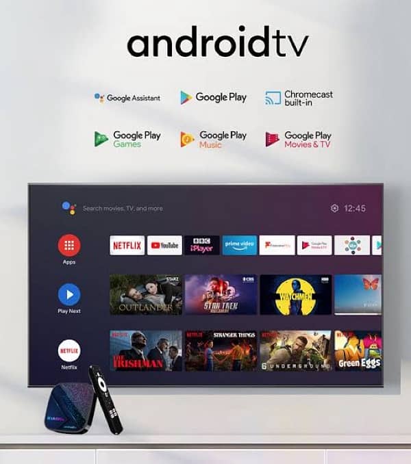 Android Tv Box ( 8Gb Ram -128Gb Memory ) Free Delivery ,5000 Tv Chanel 1